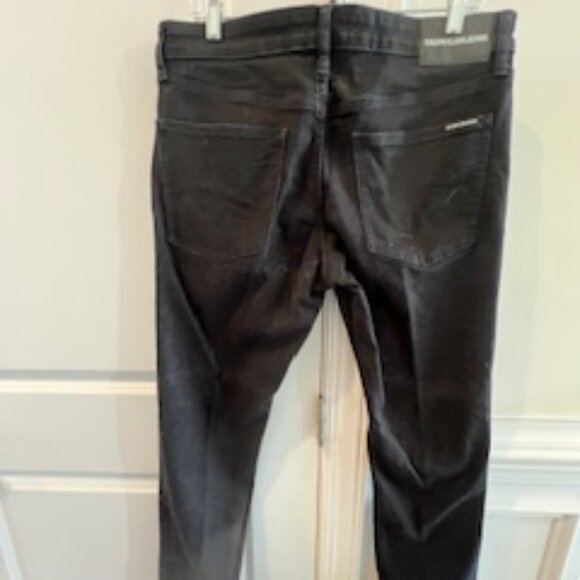 Mens Calvin Klein Slim Black Jeans 32 x 32-Pair 2 - Picture 4 of 11